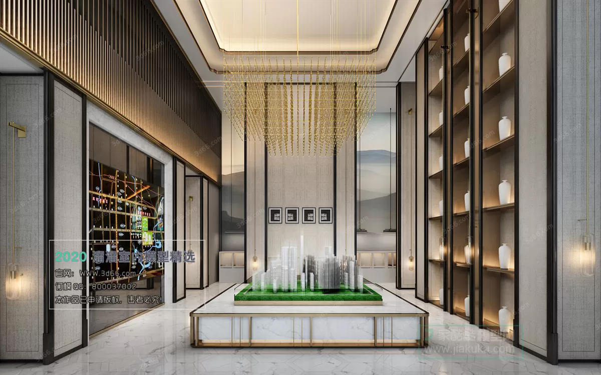 PUBLIC SPACE 3D MODEL – SalesCenter – 257