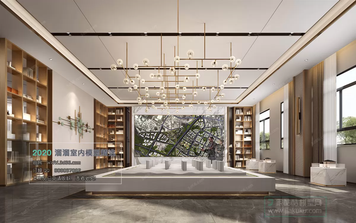 PUBLIC SPACE 3D MODEL – SalesCenter – 258