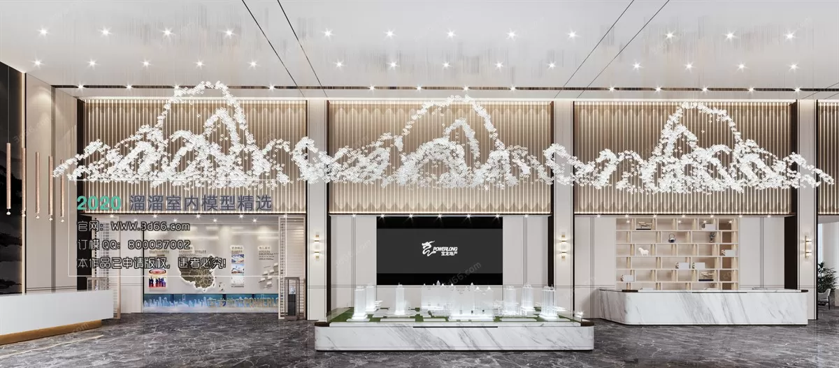 PUBLIC SPACE 3D MODEL – SalesCenter – 266