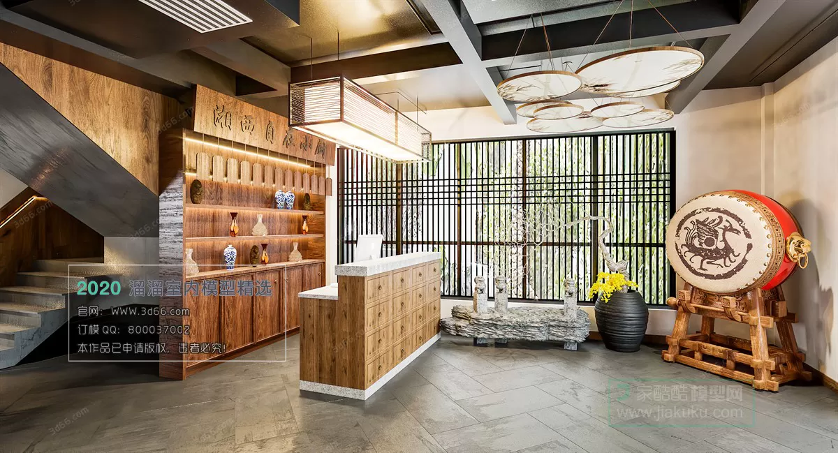 PUBLIC SPACE 3D MODEL – Lobby_Reception – 29 PUBLIC SPACE 3D MODEL – Lobby_Reception – 29