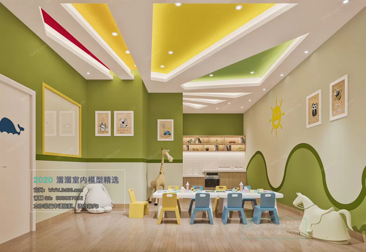 PUBLIC SPACE 3D MODEL – PublicConstructionDecoration – 291