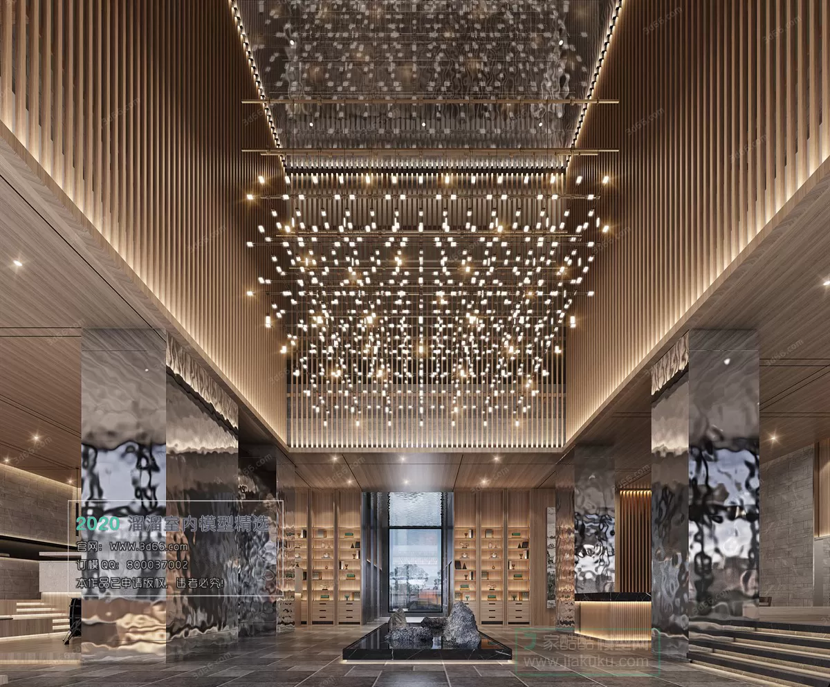 PUBLIC SPACE 3D MODEL – Lobby_Reception – 33 PUBLIC SPACE 3D MODEL – Lobby_Reception – 33