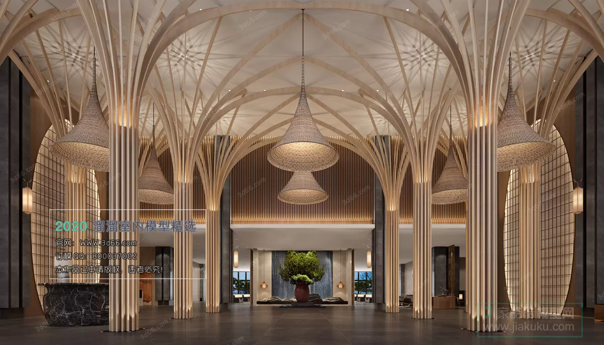 PUBLIC SPACE 3D MODEL – Lobby_Reception – 40 PUBLIC SPACE 3D MODEL – Lobby_Reception – 40