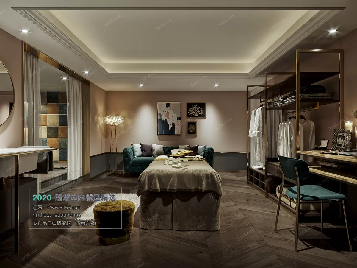 PUBLIC SPACE 3D MODEL – KTV_Bar_SPA – 85 PUBLIC SPACE 3D MODEL – KTV_Bar_SPA – 85