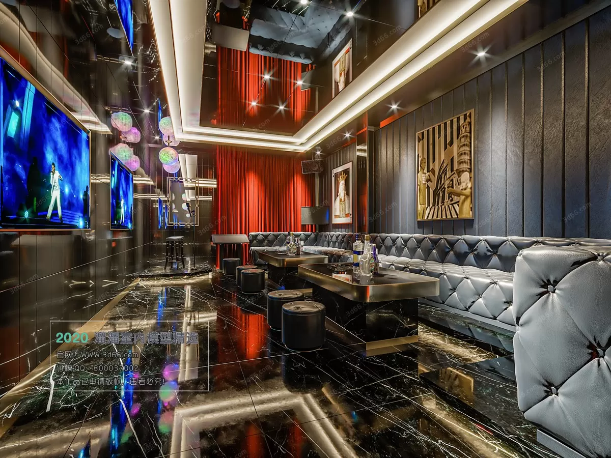 PUBLIC SPACE 3D MODEL – KTV_Bar_SPA – 86 PUBLIC SPACE 3D MODEL – KTV_Bar_SPA – 86