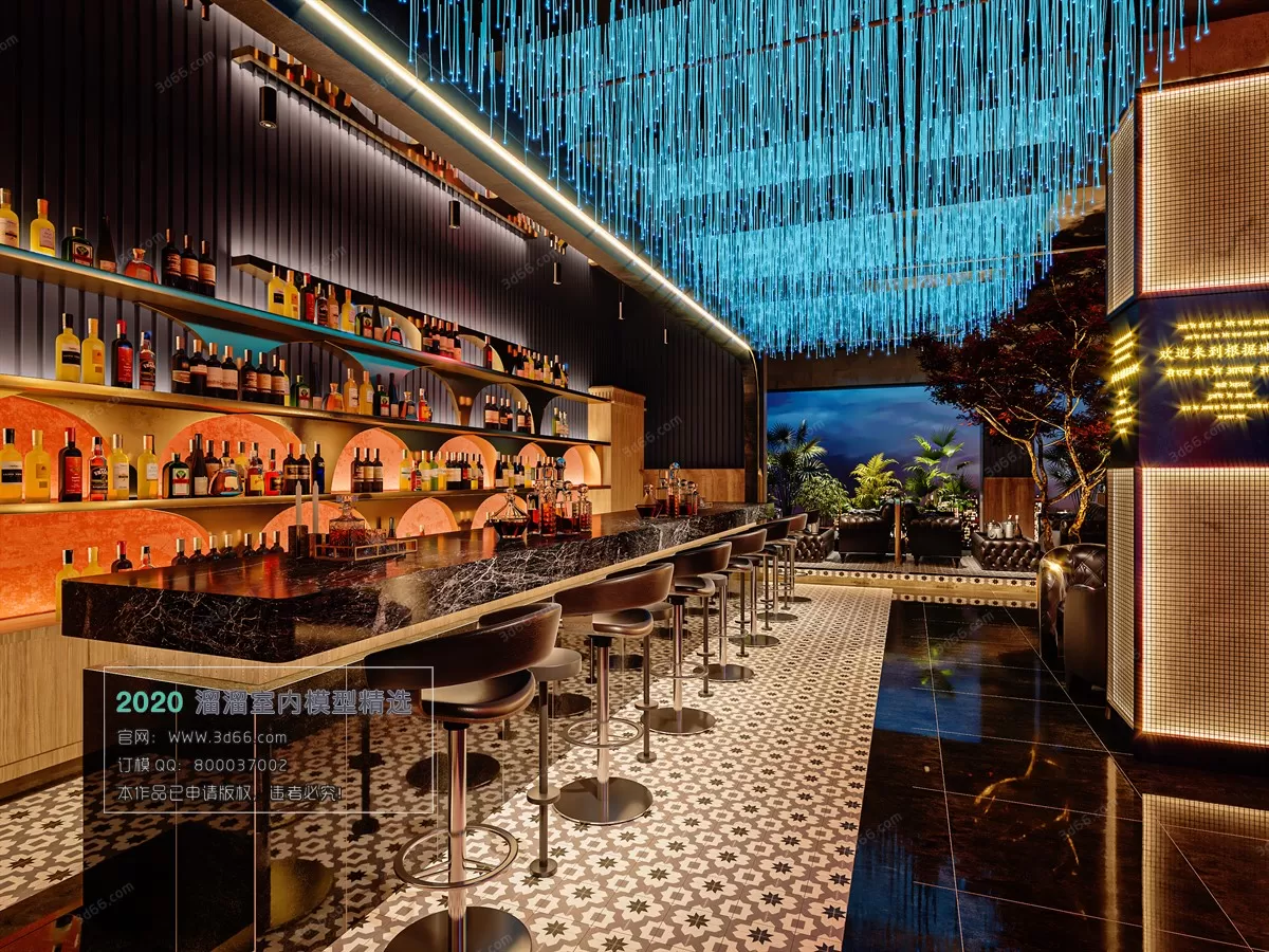 PUBLIC SPACE 3D MODEL – KTV_Bar_SPA – 87 PUBLIC SPACE 3D MODEL – KTV_Bar_SPA – 87