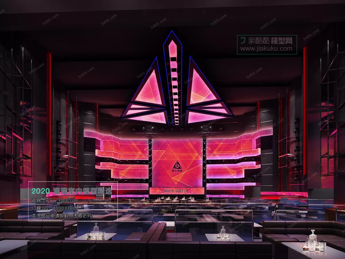 PUBLIC SPACE 3D MODEL – KTV_Bar_SPA – 91 PUBLIC SPACE 3D MODEL – KTV_Bar_SPA – 91