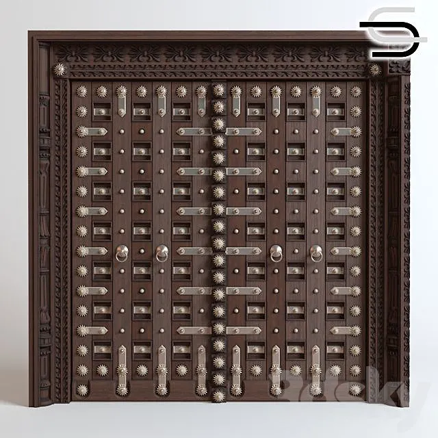 Puerta INDIA 3DModel Puerta INDIA 3DModel