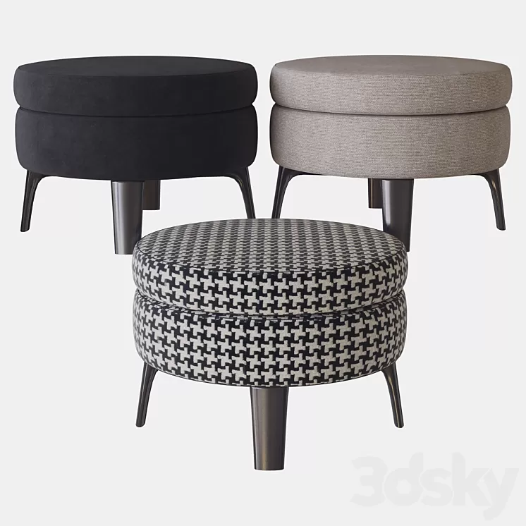 puf denny minotti 3D Model puf denny minotti 3D Model