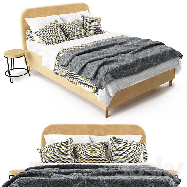 Pufetto Adelina 3D Model Pufetto Adelina 3D Model