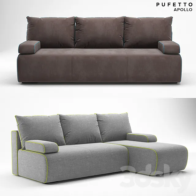 Pufetto Apollo 3D Model