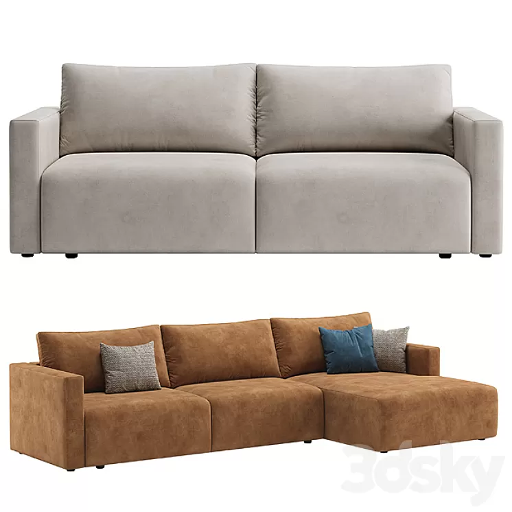 Pufetto Greta 3D Model