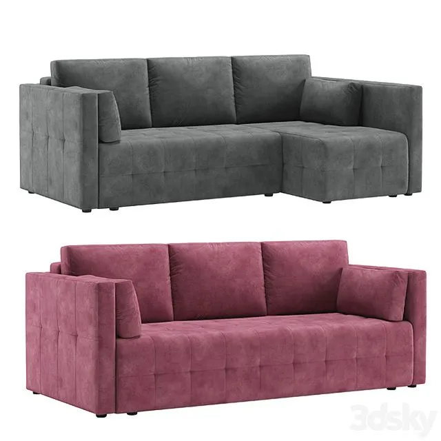 Pufetto Sofia 3D Model