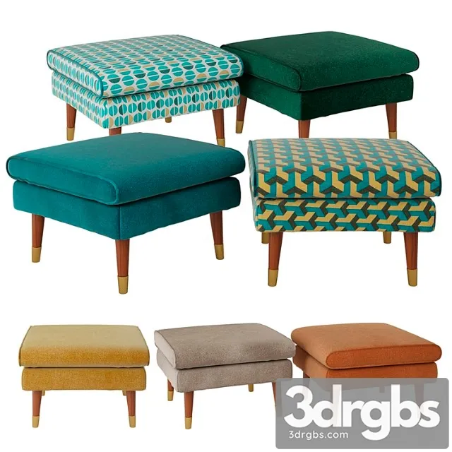 Puff in 7 collors la redoute Puff in 7 collors la redoute