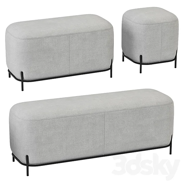 Puff_Pawai_set 3DModel Puff_Pawai_set 3DModel