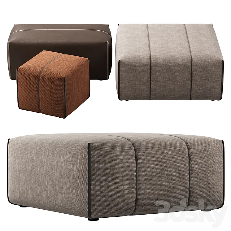 Puffs Grant by Domkapa 3D Model Free Download