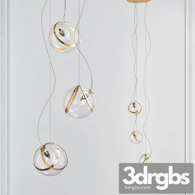 Pug terzani lampada a sospensione 3D Model Download