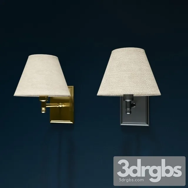 Pujol Iluminación Americana Wall Light 3D Model Download
