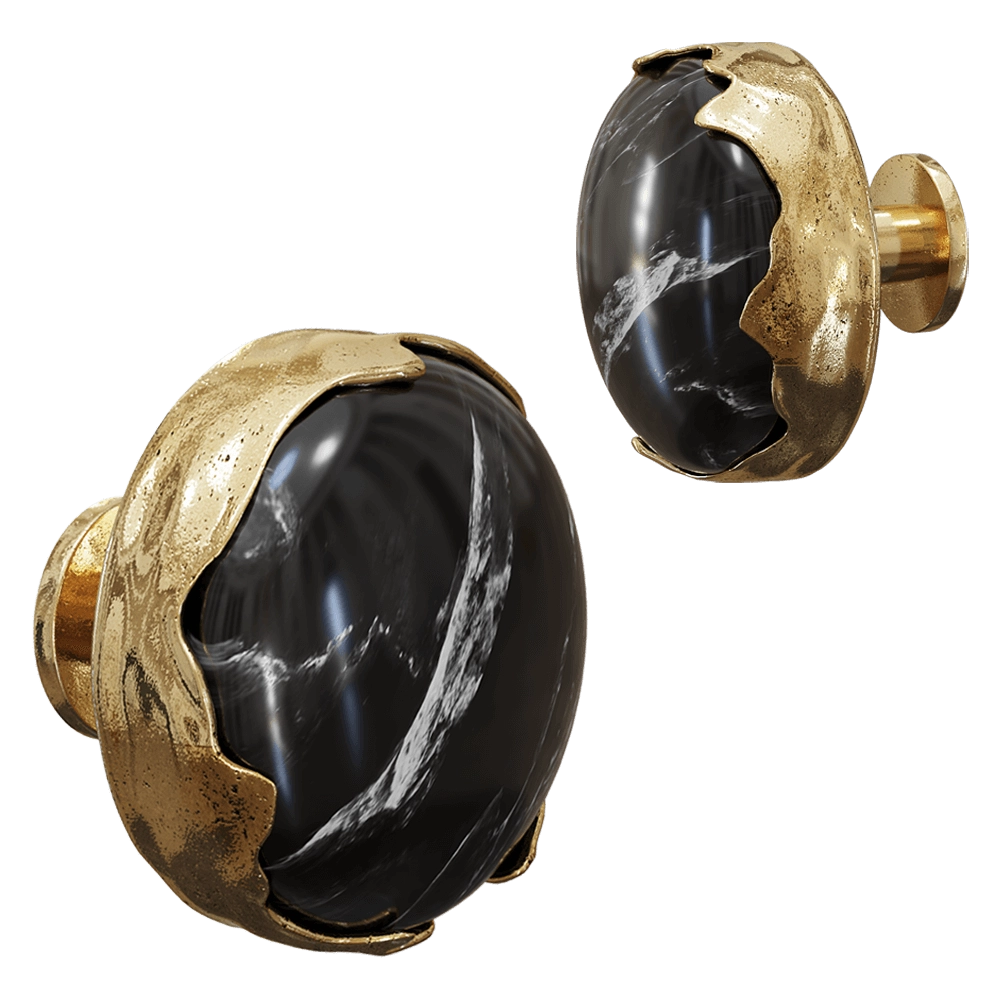 PullCast – Drawer handle Tiffany Marble LE3003 3D Model