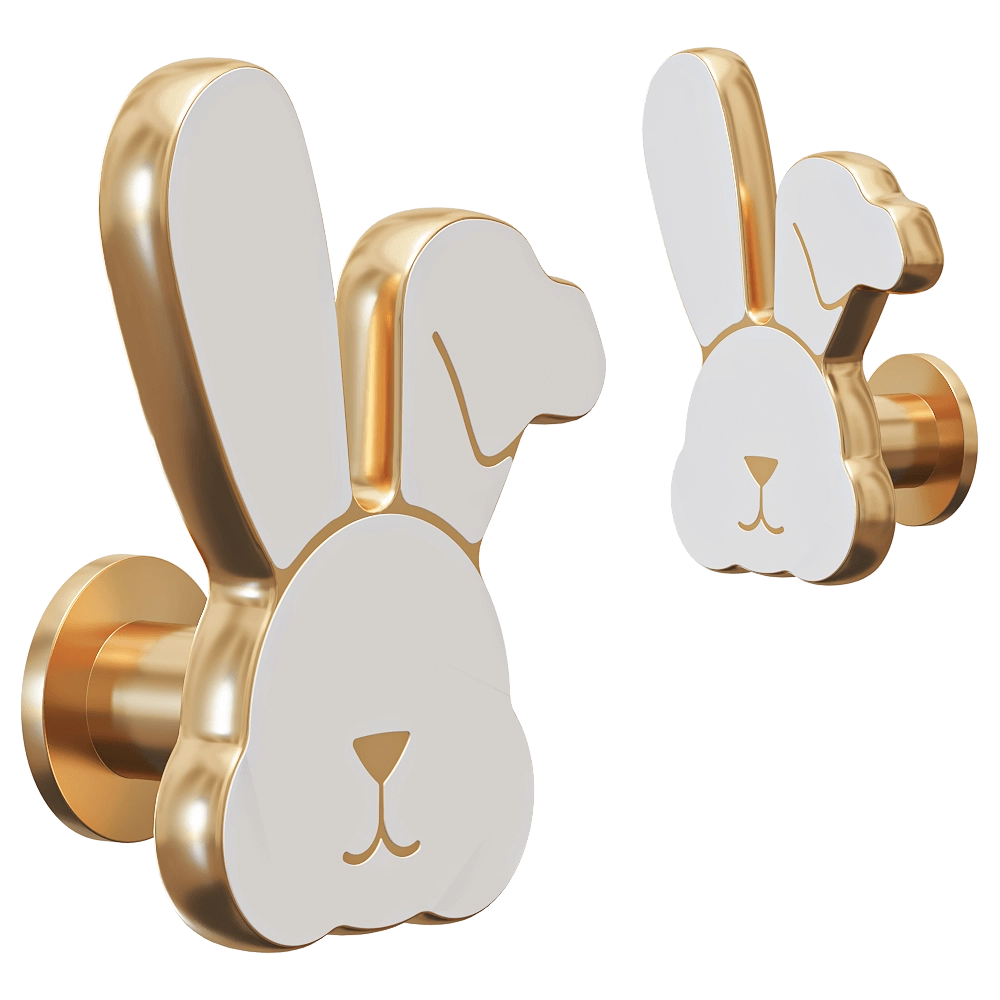 PullCast – Drawer handles Bunny KD7008 3D Model