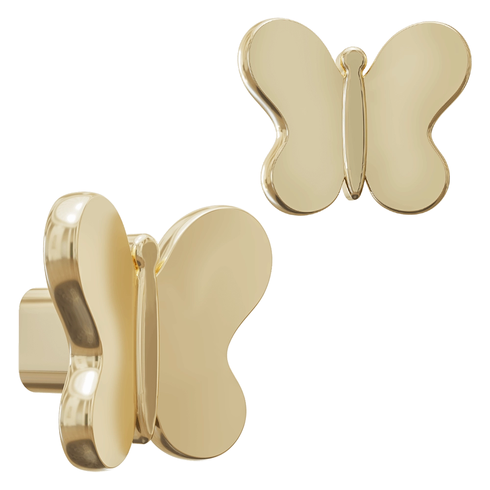 PullCast – Drawer handles Butterfly KD7033 3D Model