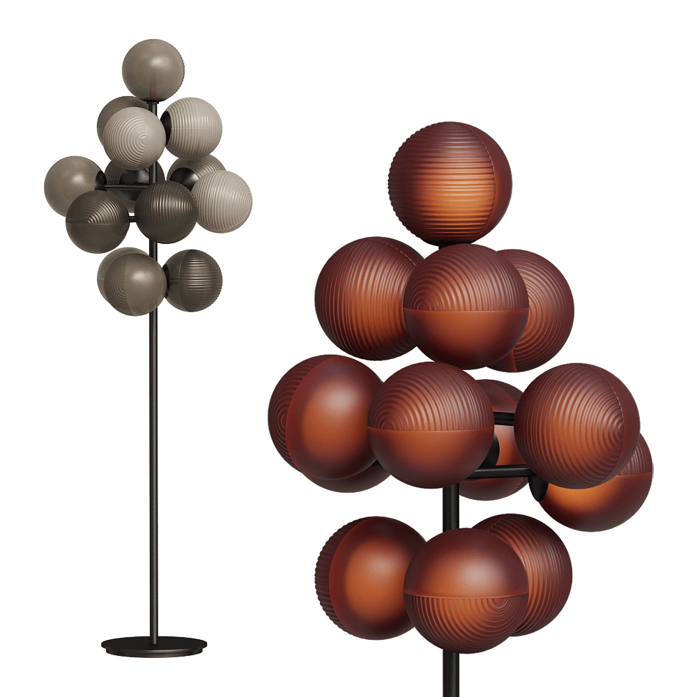 Pulpo – Floor lamp Stellar grape 3D Model Pulpo – Floor lamp Stellar grape 3D Model