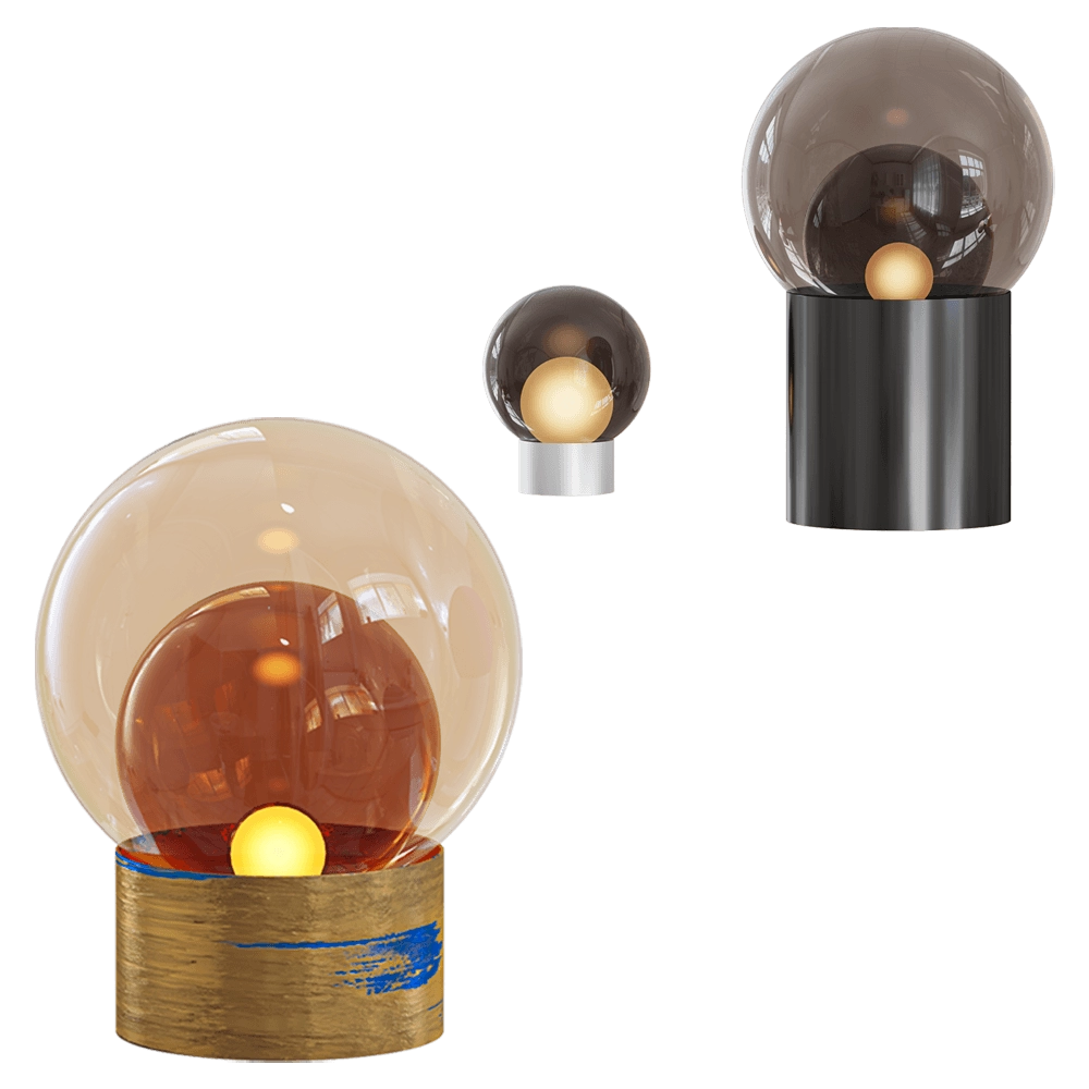 Pulpo – Table Lamp Boule 3D Model Pulpo – Table Lamp Boule 3D Model