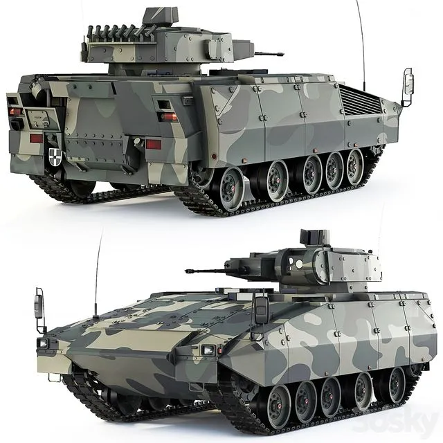 Puma A IFV 2009 3D Model