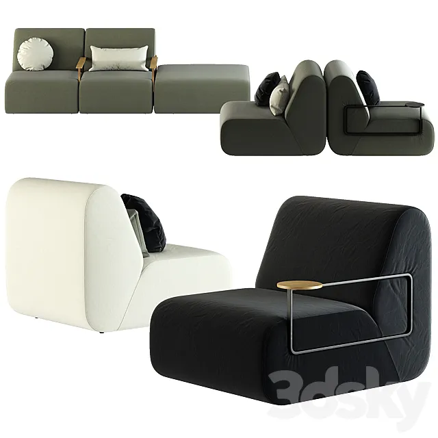 Punt _ GIN Sofa 3DModel