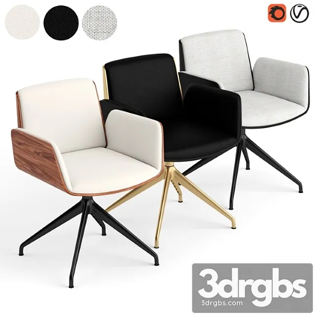 Punt hug pyramid base chair Punt hug pyramid base chair