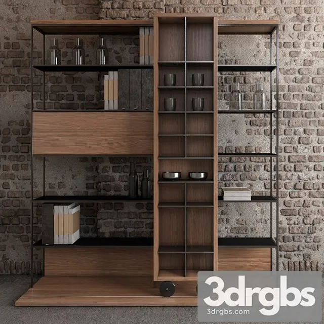 Punt Literatura Shelf 1 3D Model Download Punt Literatura Shelf 1 3D Model Download