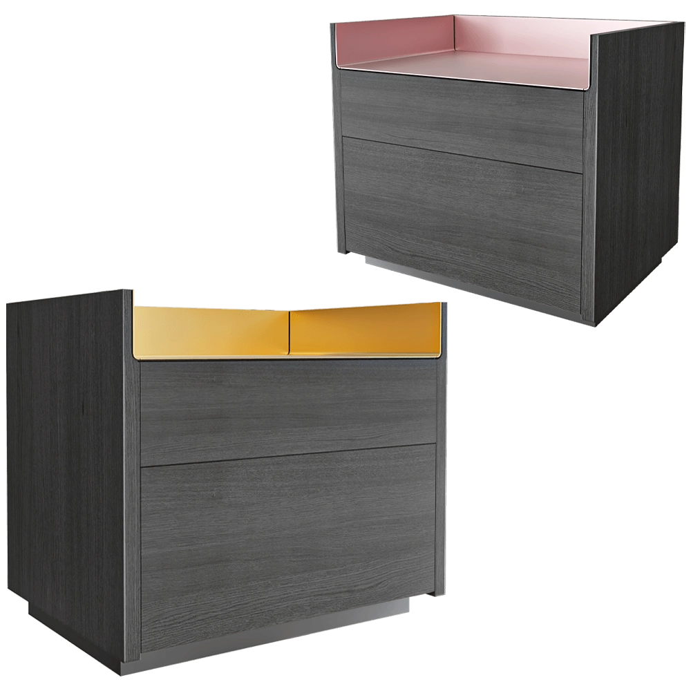 Punt Mobles – Bedside table Stockholm 3D Model Punt Mobles – Bedside table Stockholm 3D Model