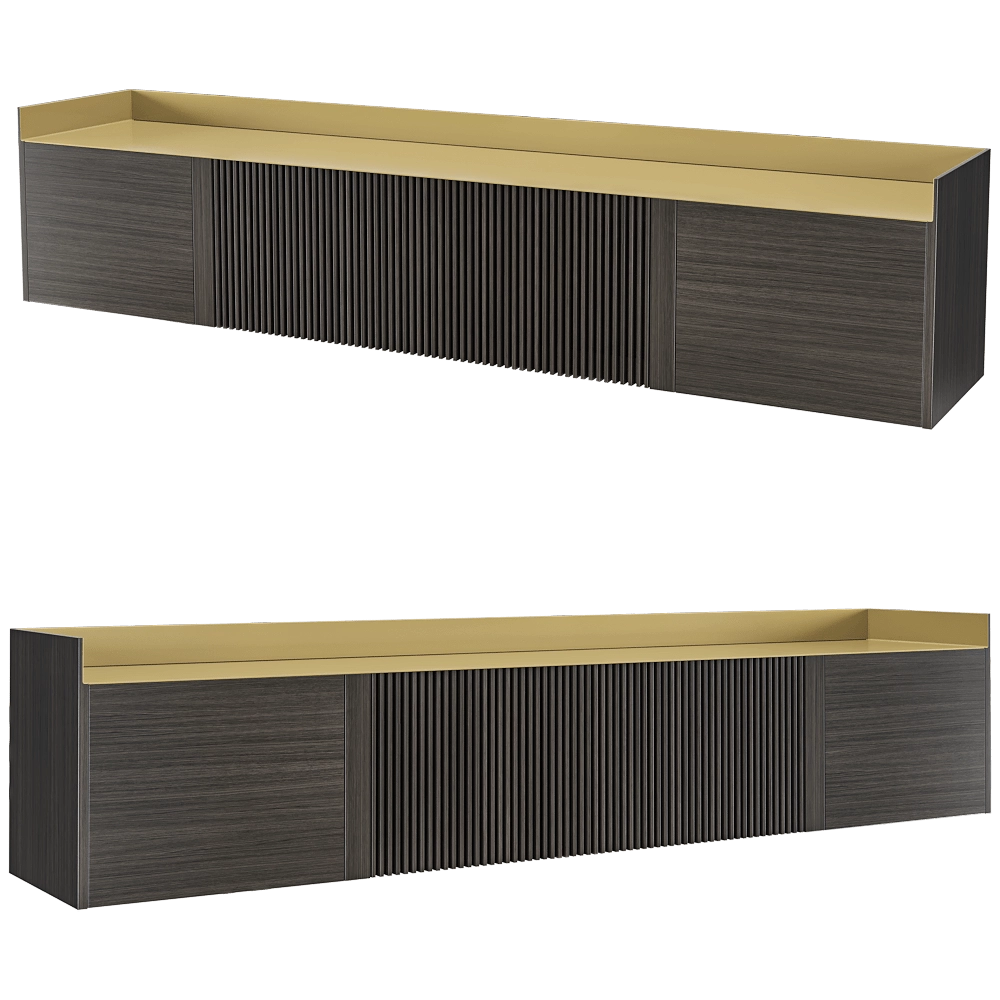 Punt Mobles – Sideboard Stockholm slim 3D Model Punt Mobles – Sideboard Stockholm slim 3D Model