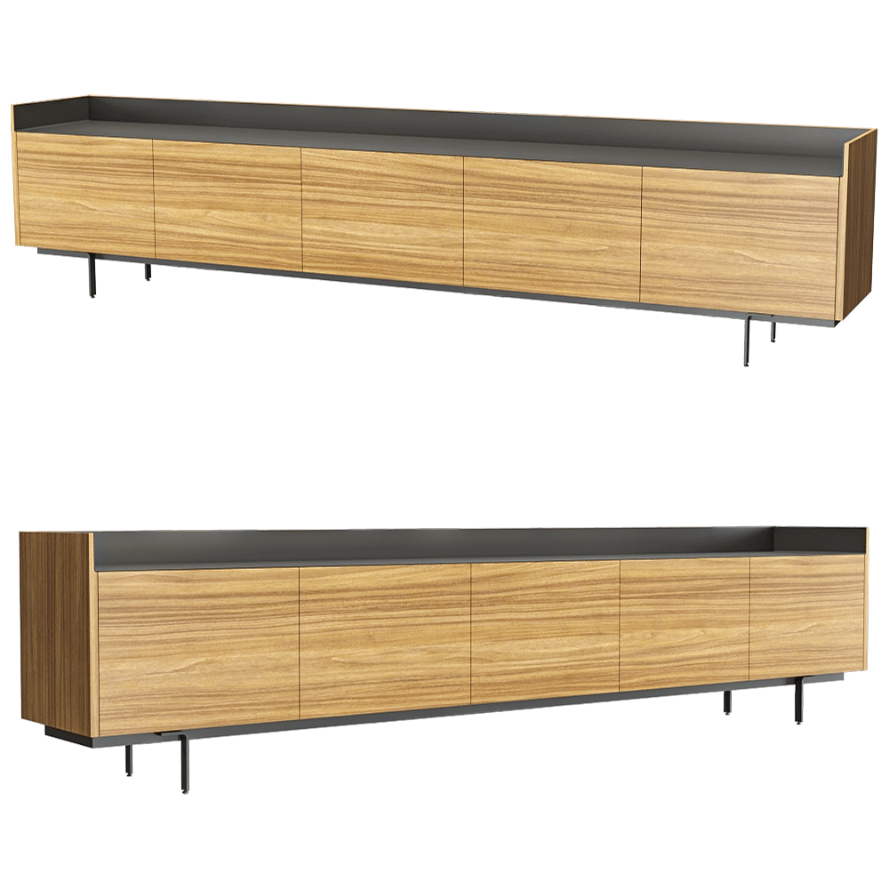 Punt Mobles – Sideboard Stockholm slim 3D Model Punt Mobles – Sideboard Stockholm slim 3D Model