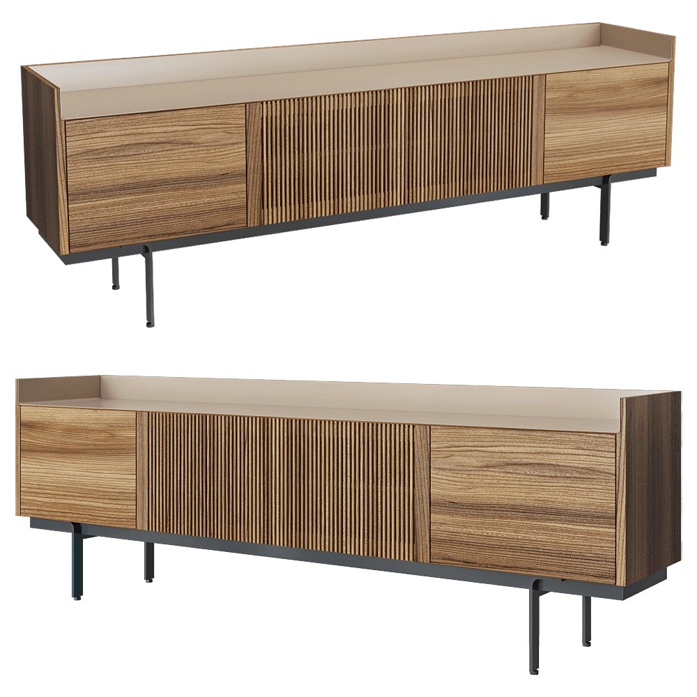 Punt Mobles – Sideboard Stockholm Technic 3D Model Punt Mobles – Sideboard Stockholm Technic 3D Model