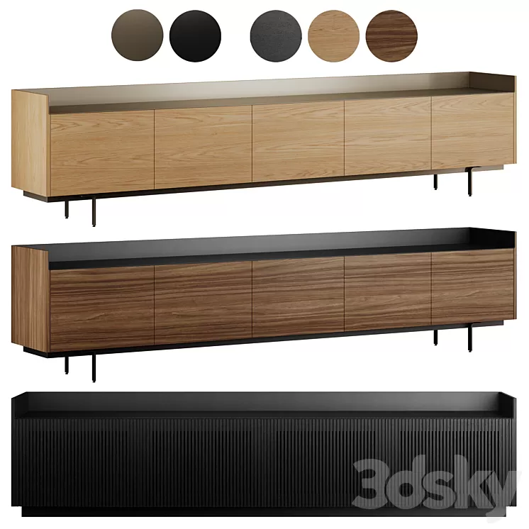 Punt Mobles STOCKHOLM SLIM and TECHNIC 4 3D Model Free Download