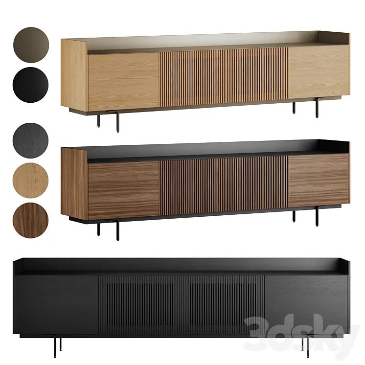 Punt Mobles STOCKHOLM SLIM and TECHNIC 5 3D Model