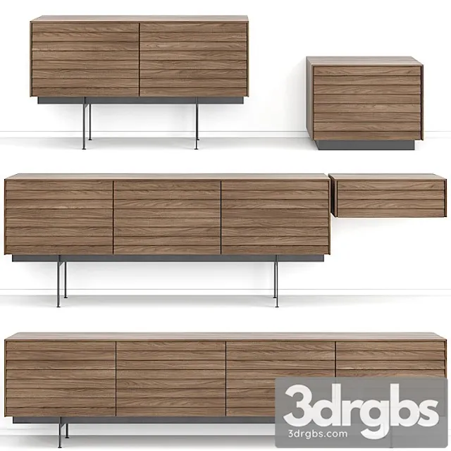 Punt mobles – sussex (sideboards stands) 2 3D Model Download