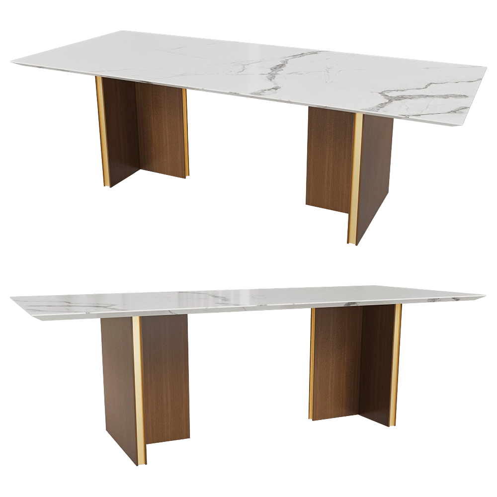 Punt Mobles  – Table Stockholm ceramic 3D Model