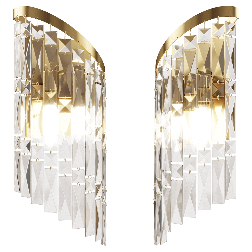 Punt Mobles – Wall lamp Sapparo 2176-05-02W 3D Model Punt Mobles – Wall lamp Sapparo 2176-05-02W 3D Model