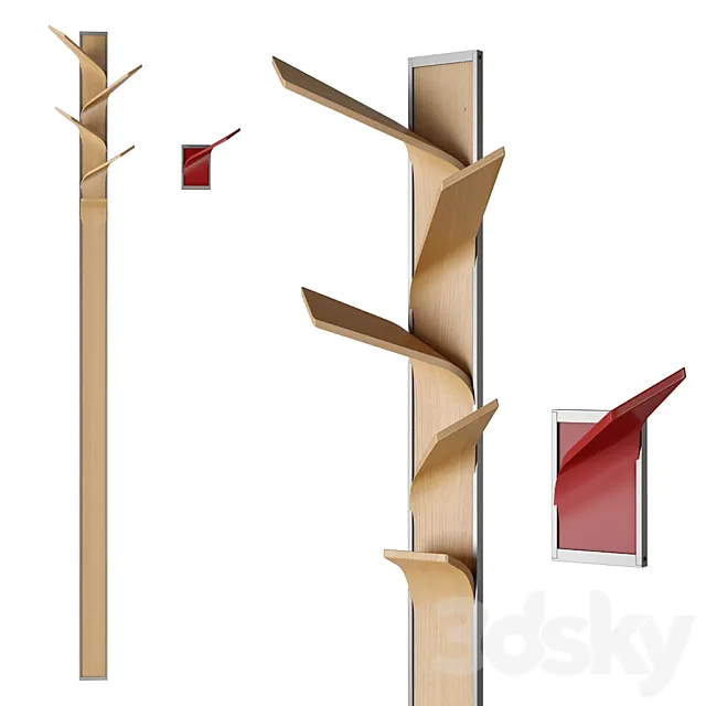 Punt Perchero Elx 101 and Perchero Elx 103 3D Model Punt Perchero Elx 101 and Perchero Elx 103 3D Model