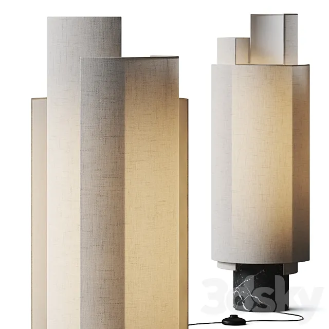 Punt Rio Floor Lamp 3D Model Punt Rio Floor Lamp 3D Model