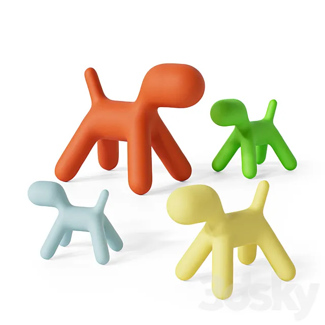 Puppy magis magis 3D Model Puppy magis magis 3D Model