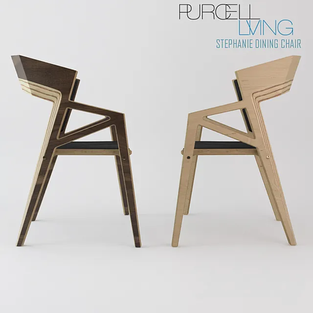 Purcell Living Stephanie dining chair 3D Model