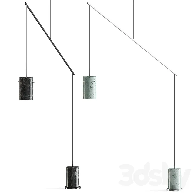 Pure betoBoom by BETOLUX concrete Free standing light 3DModel