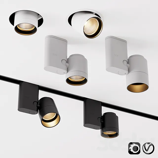 Pure Spot by Flos 3D Model