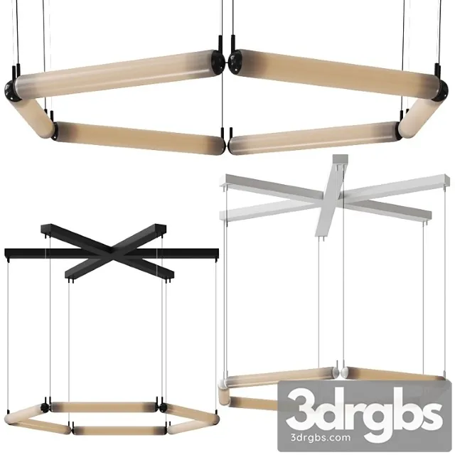 Puro Contour By Brokis Pendant Lamp 1 3D Model Download