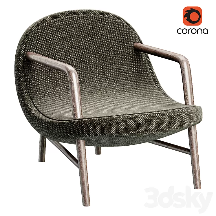 Puzzle armchair 3D Model