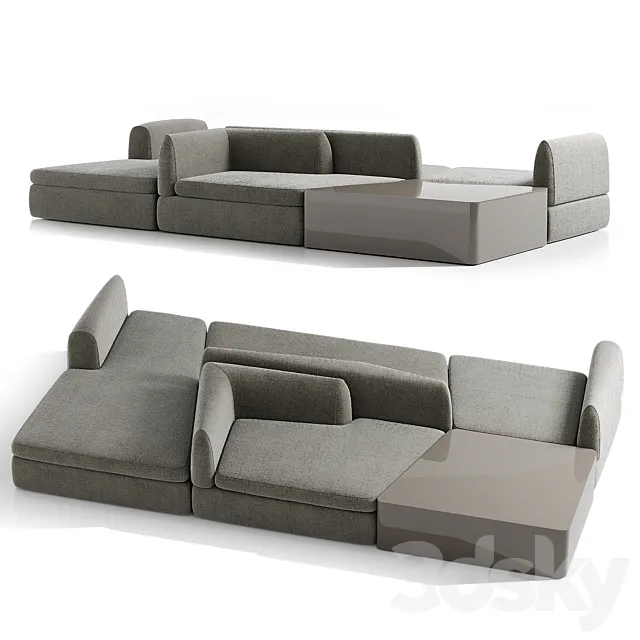 PUZZLE sofa – bino home 3DModel PUZZLE sofa – bino home 3DModel