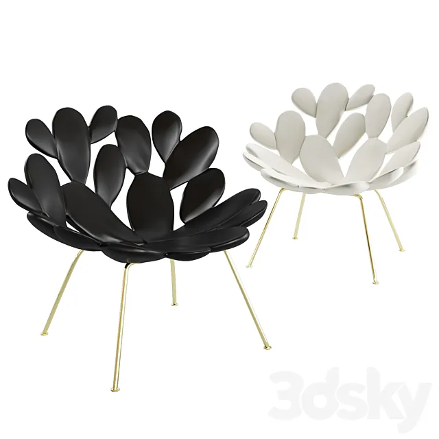 Qeeboo Filicudi chair 3D Model Qeeboo Filicudi chair 3D Model